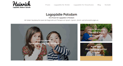Desktop Screenshot of logopraxis-potsdam.de